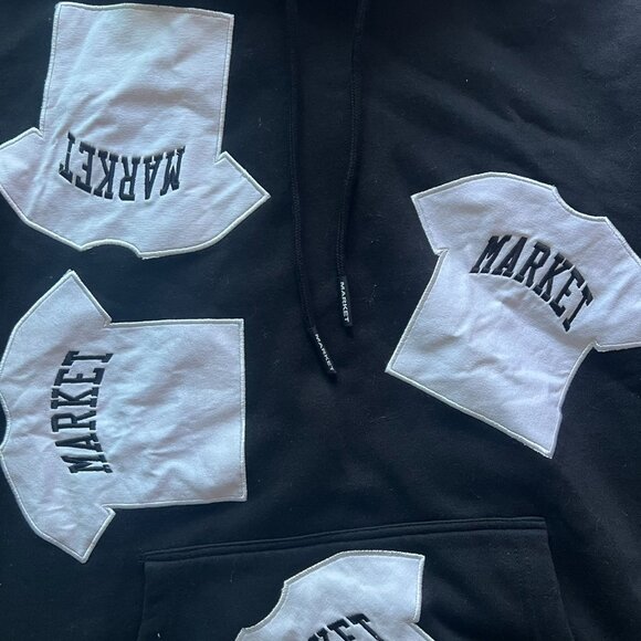 Chinatown Market Hoodie Uo Exclusive Men’s Medium Black - Picture 3 of 8